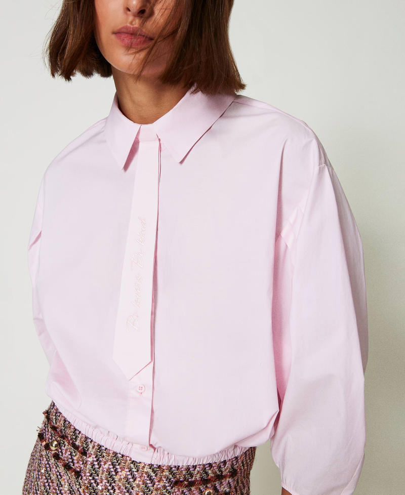 Scee by twin set Camicia boxy con cravattino Limitato a 3 giorni