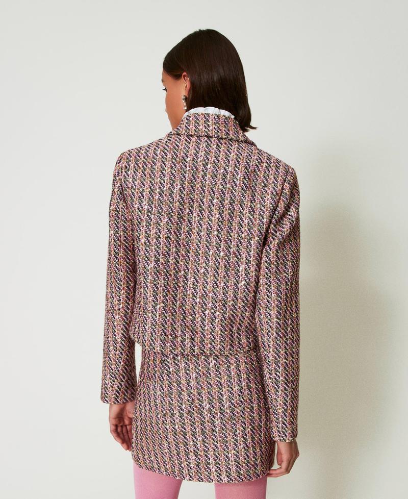 Scee by twin set Giacca blazer in bouclé e lurex Qualità Garantita
