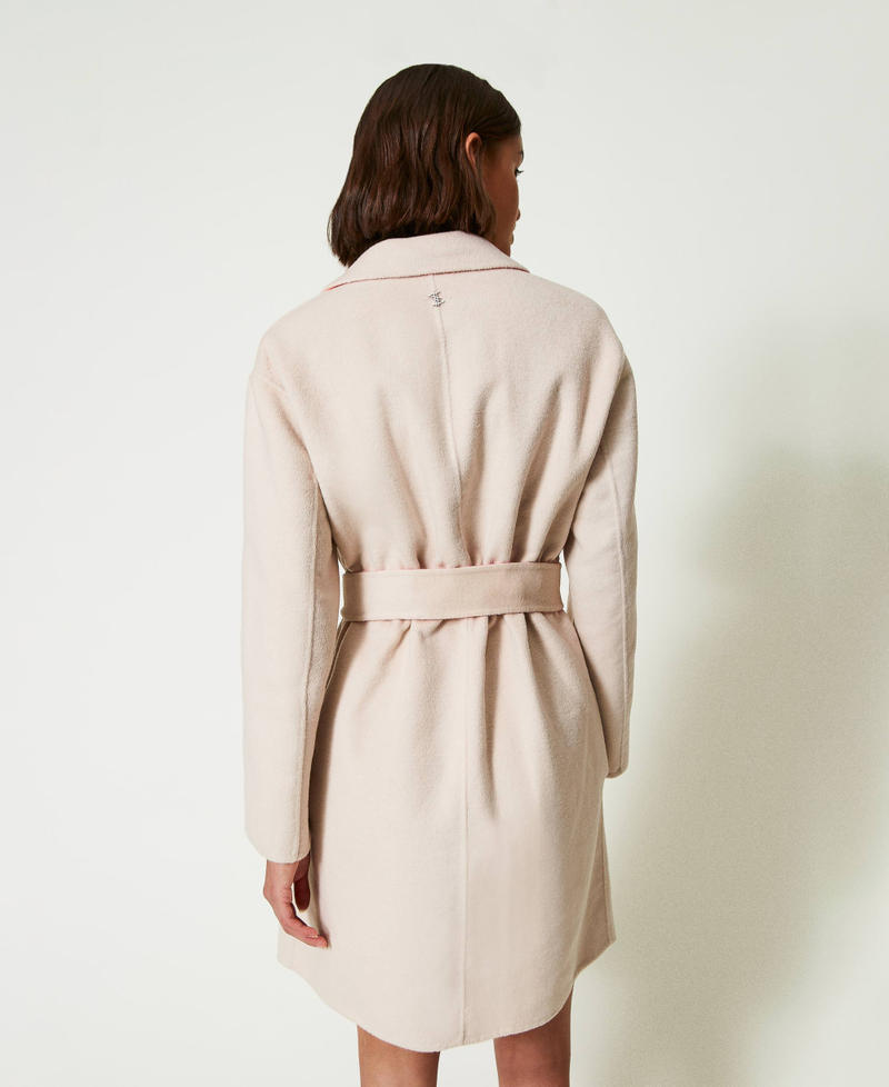 Scee by twin set Cappotto reversibile MYFO in panno misto lana Acquista Ora