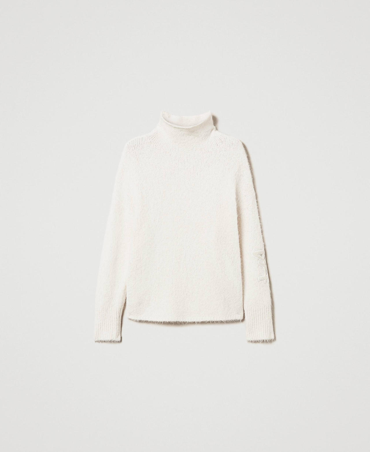 Scee by twin set Maglia MYFO in misto alpaca Online