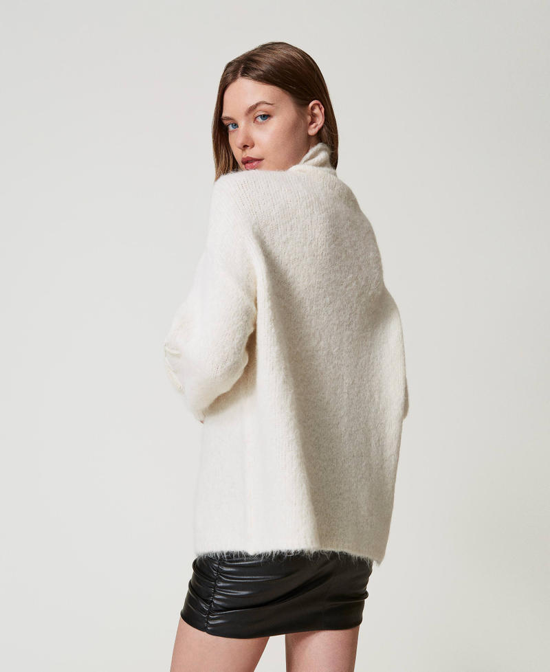 Scee by twin set Maglia MYFO in misto alpaca Online