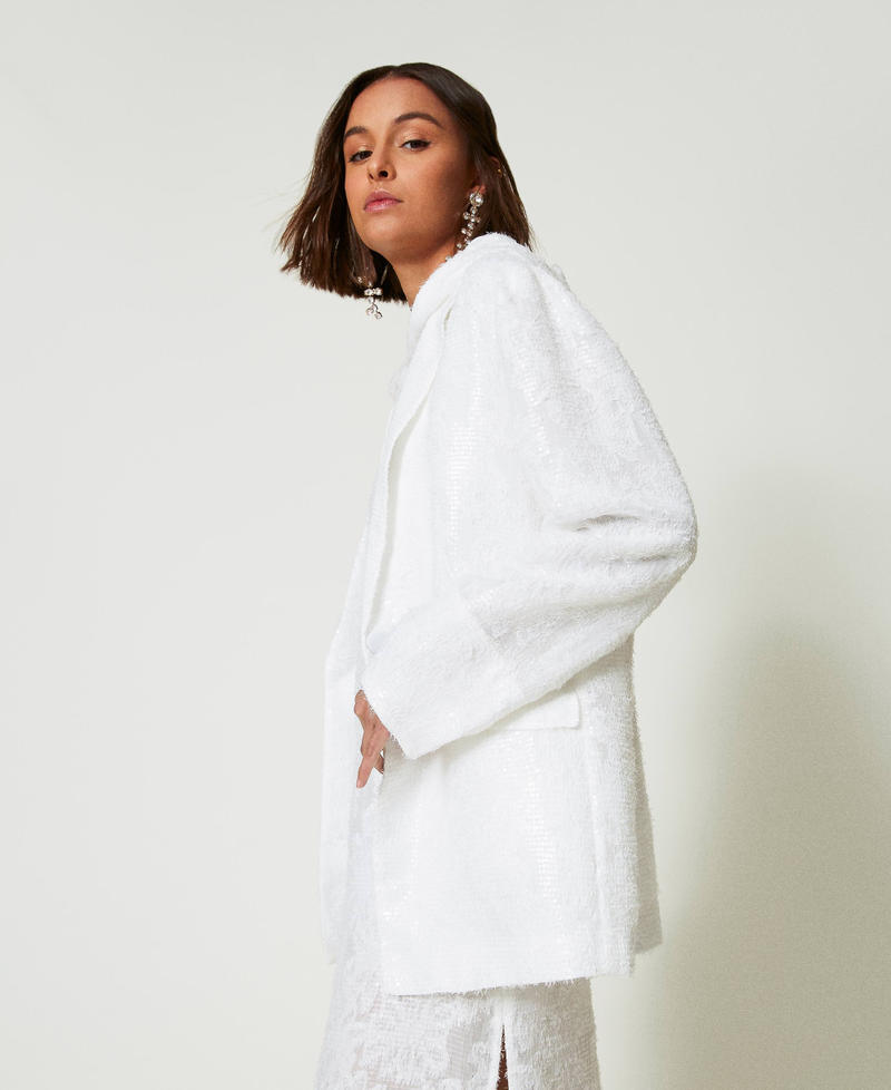 Scee by twin set Giacca blazer in full paillettes I Più Venduti