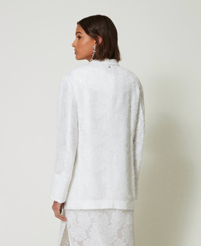 Scee by twin set Giacca blazer in full paillettes I Più Venduti