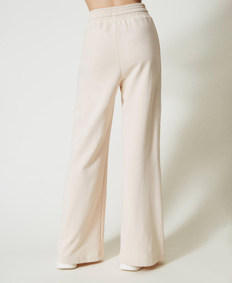 Scee by twin set Pantaloni a palazzo in felpa Offerta Pasqua