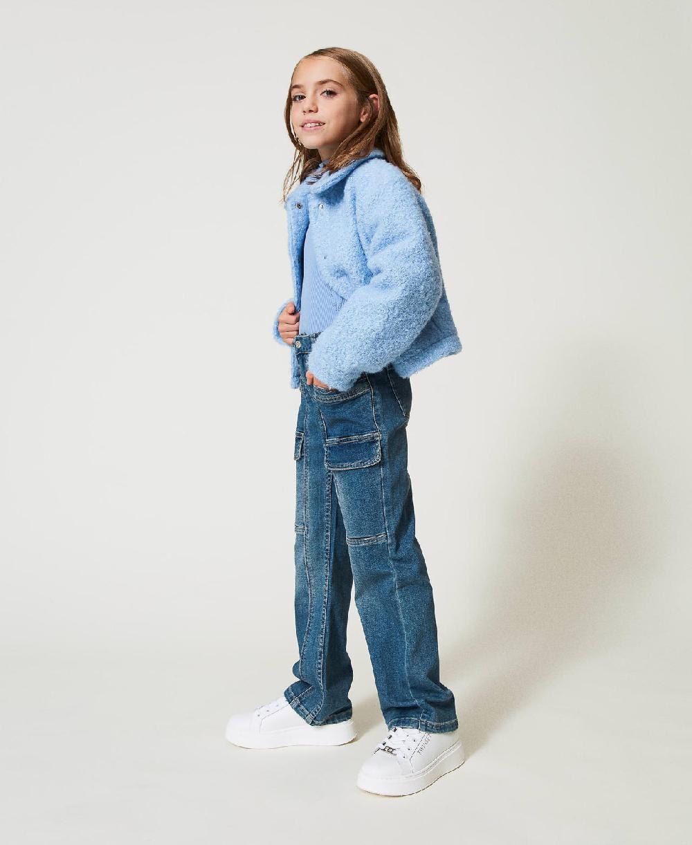Scee by twin set Jeans cargo con tasche Offerte stagionali