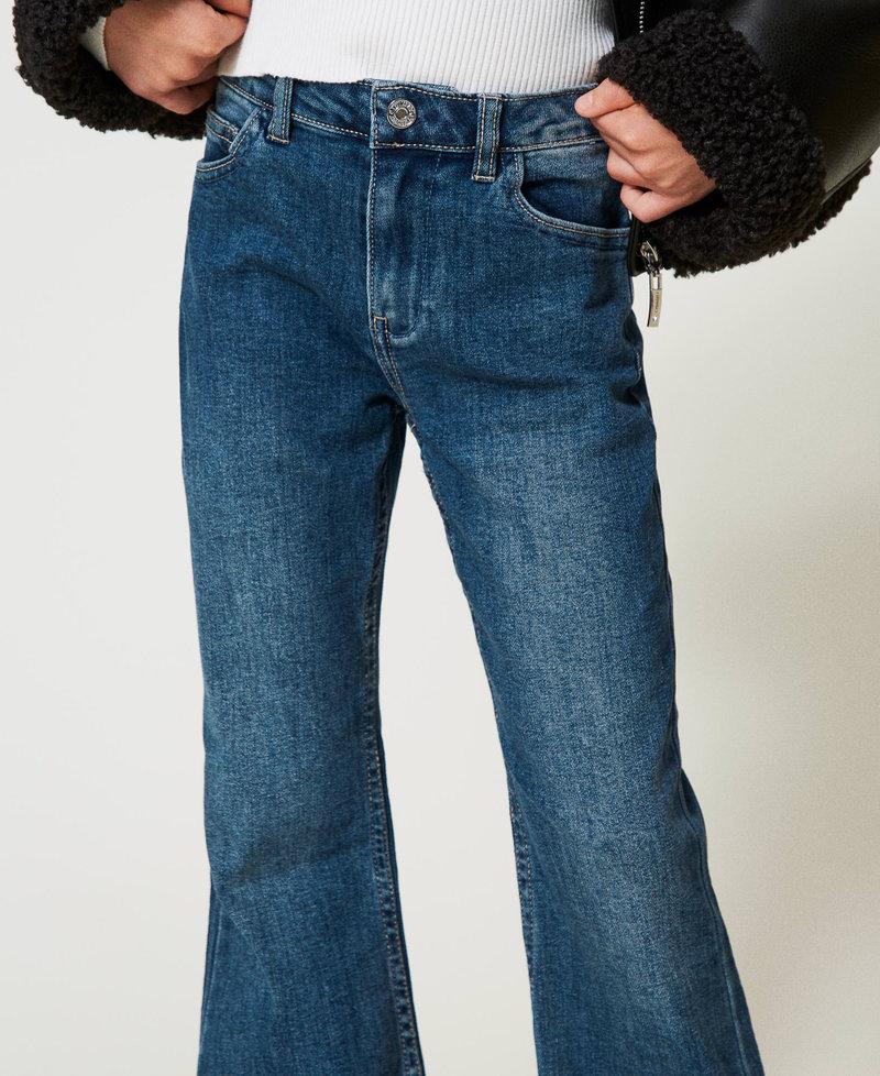 Scee by twin set Jeans bell bottom cinque tasche Offerte giornaliere