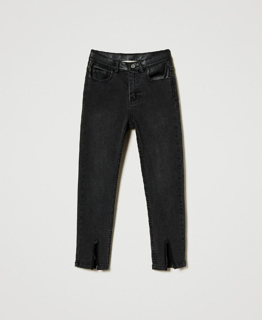 Scee by twin set Jeans skinny con spacchi Officina