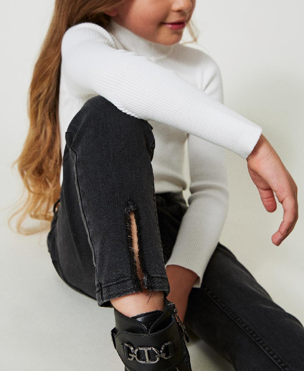 Scee by twin set Jeans skinny con spacchi Officina