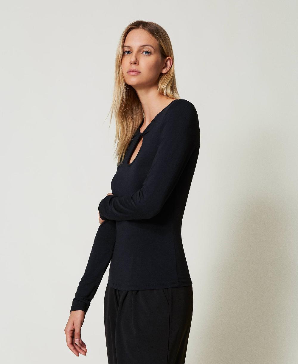 Scee by twin set T-shirt con cut-out 2025