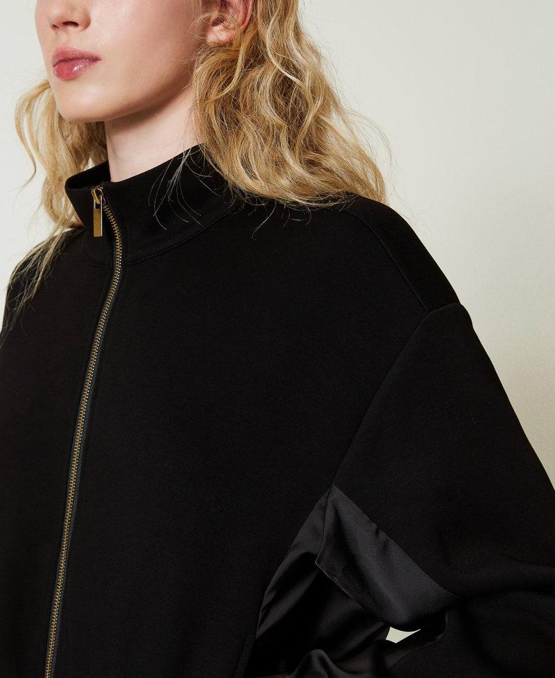 Scee by twin set Felpa con zip e pantaloni a palazzo Soddisfazione Garantita