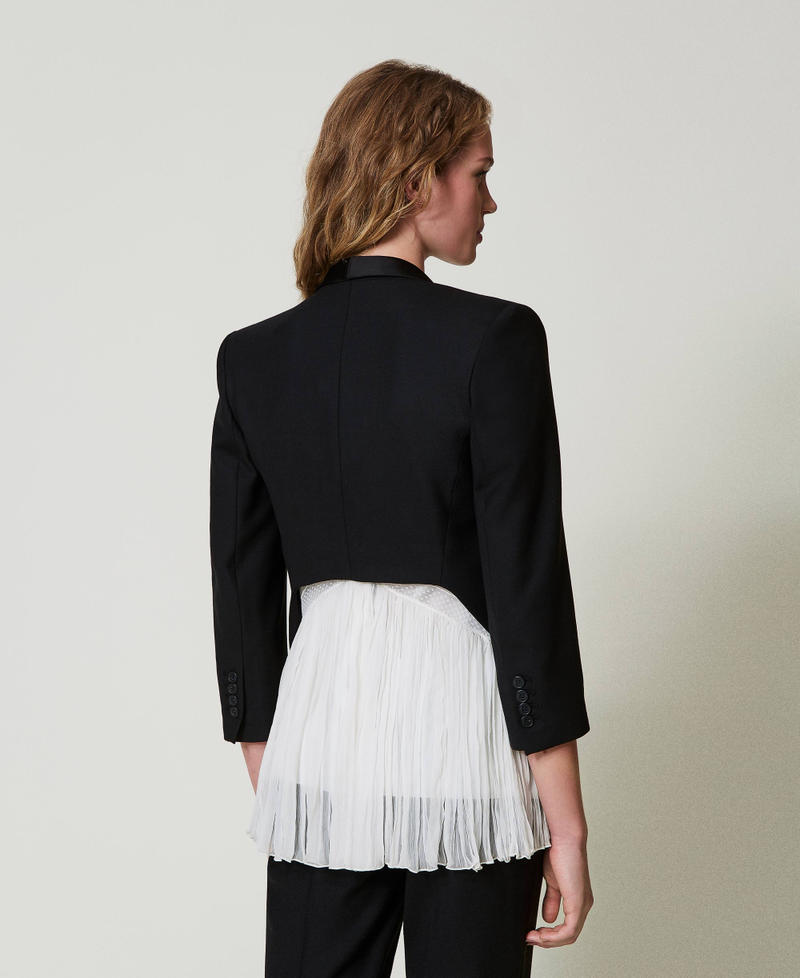 Scee by twin set Giacca blazer in serge misto lana Offerte esclusive