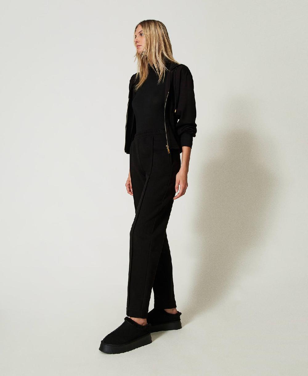 Scee by twin set Pantaloni a sigaretta in felpa Rilascio limitato