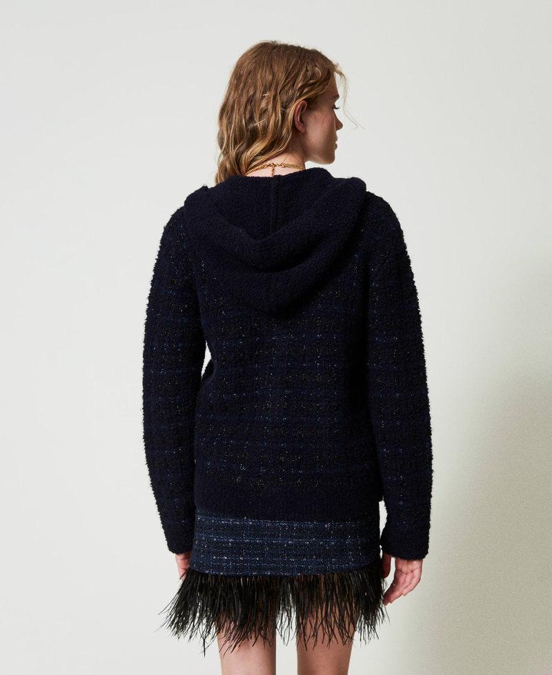 Scee by twin set Giacca in maglia jacquard check Negozio