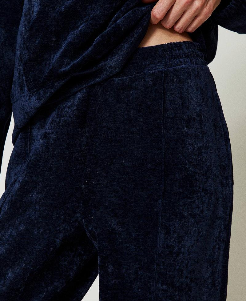 Scee by twin set Pantaloni joggers in velluto Offerte speciali