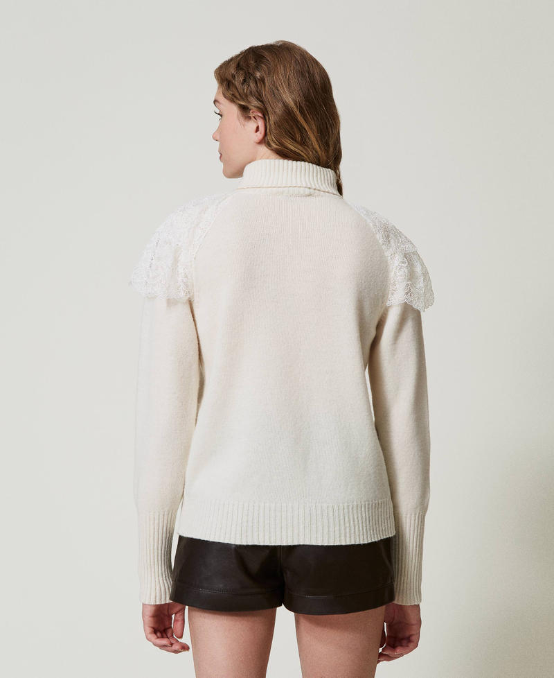 Scee by twin set Maglia dolcevita in lana e cashmere Fino al 60% di sconto