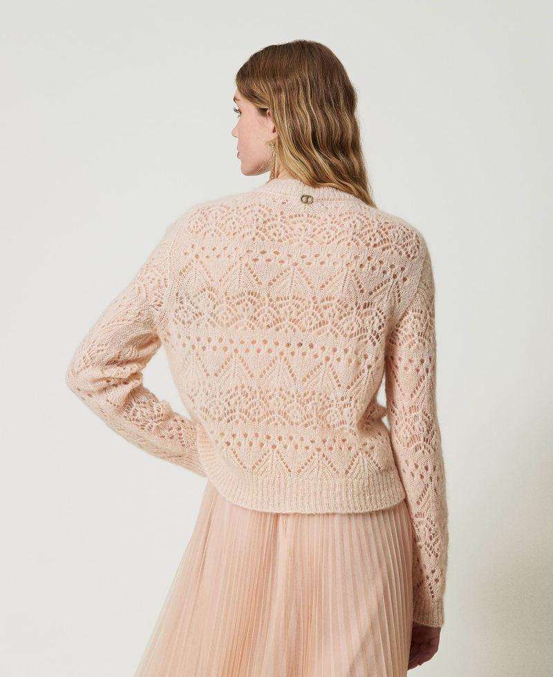 Scee by twin set Maglia in misto mohair mix di punti Offerte
