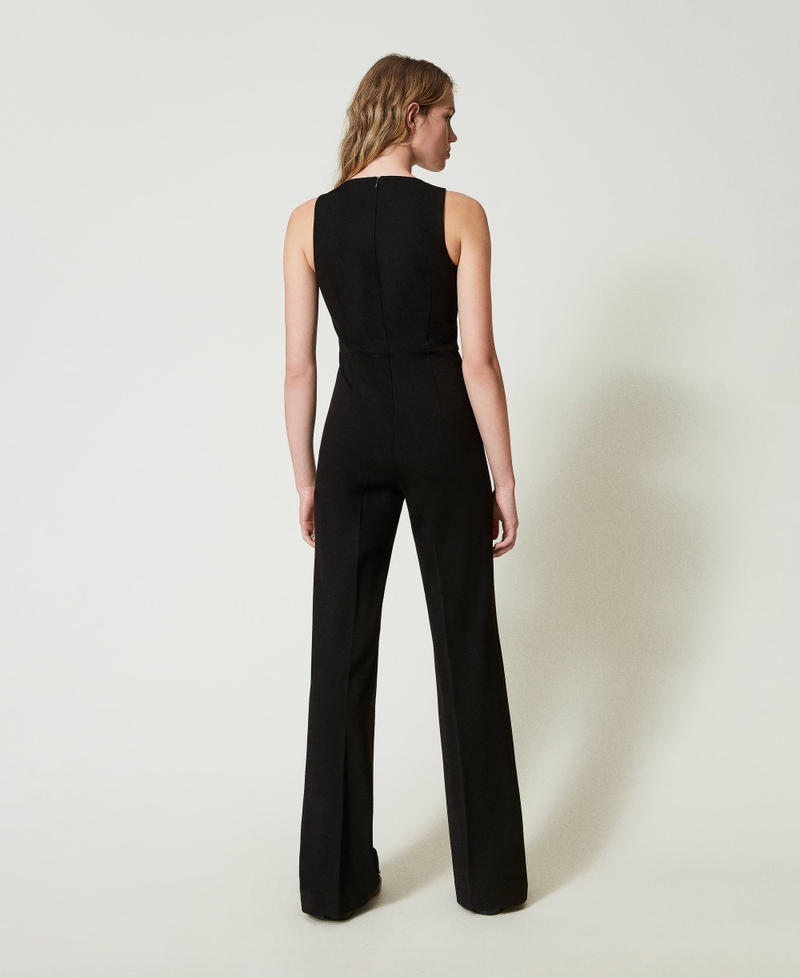Scee by twin set Tuta flare con cinturino Oval T Vendite Flash