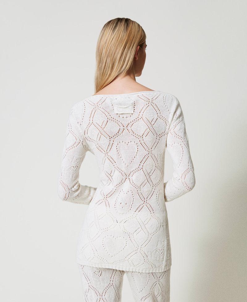 Scee by twin set Cardigan seamless in filato Treeblend Flash Sale