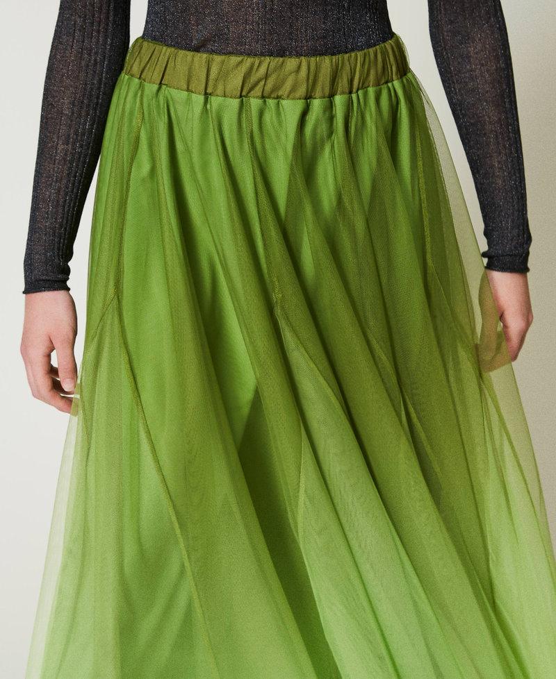 Scee by twin set Gonna in tulle con stampa dégradé Fornitura limitata