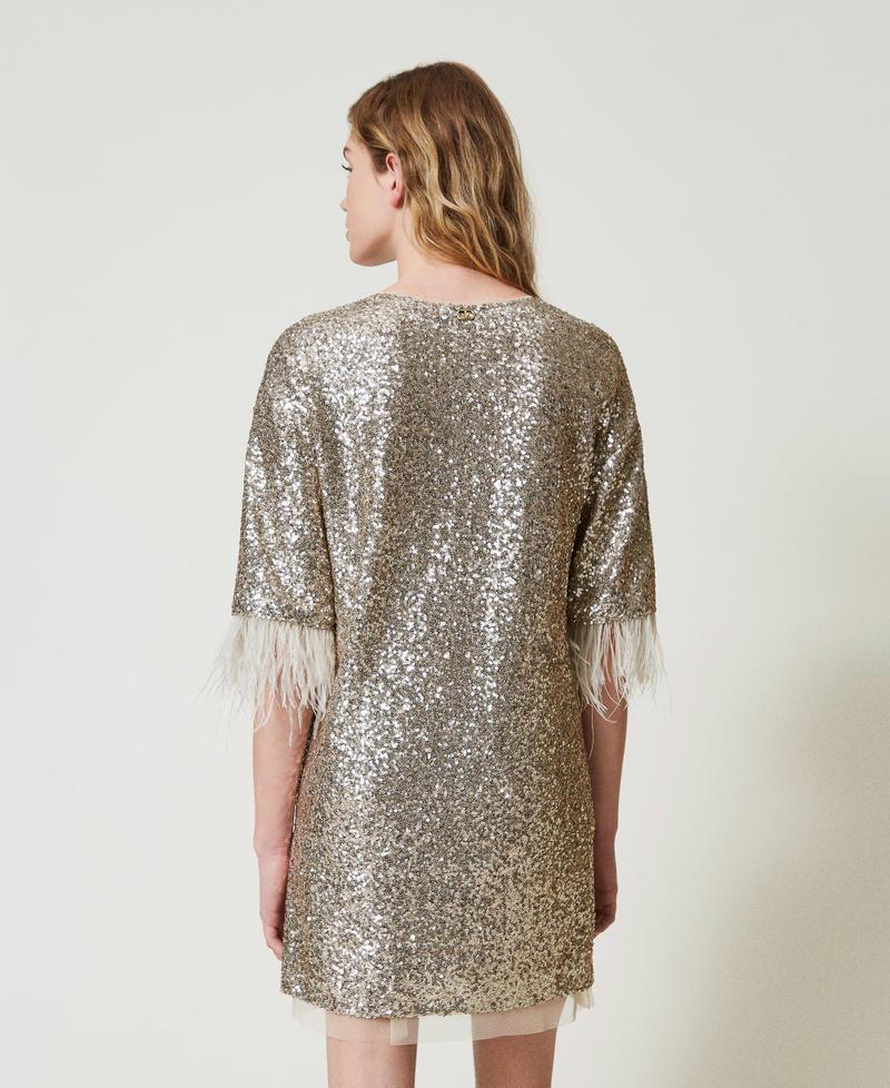Scee by twin set Abito corto in full paillettes Shopping online