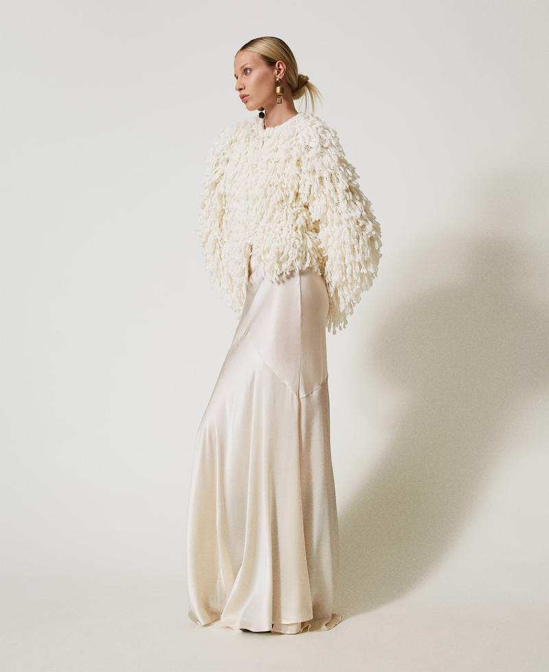 Scee by twin set Giacca 'Elizabeth' in maglia bouclé Offerta esclusiva
