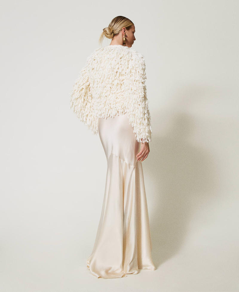Scee by twin set Giacca 'Elizabeth' in maglia bouclé Offerta esclusiva