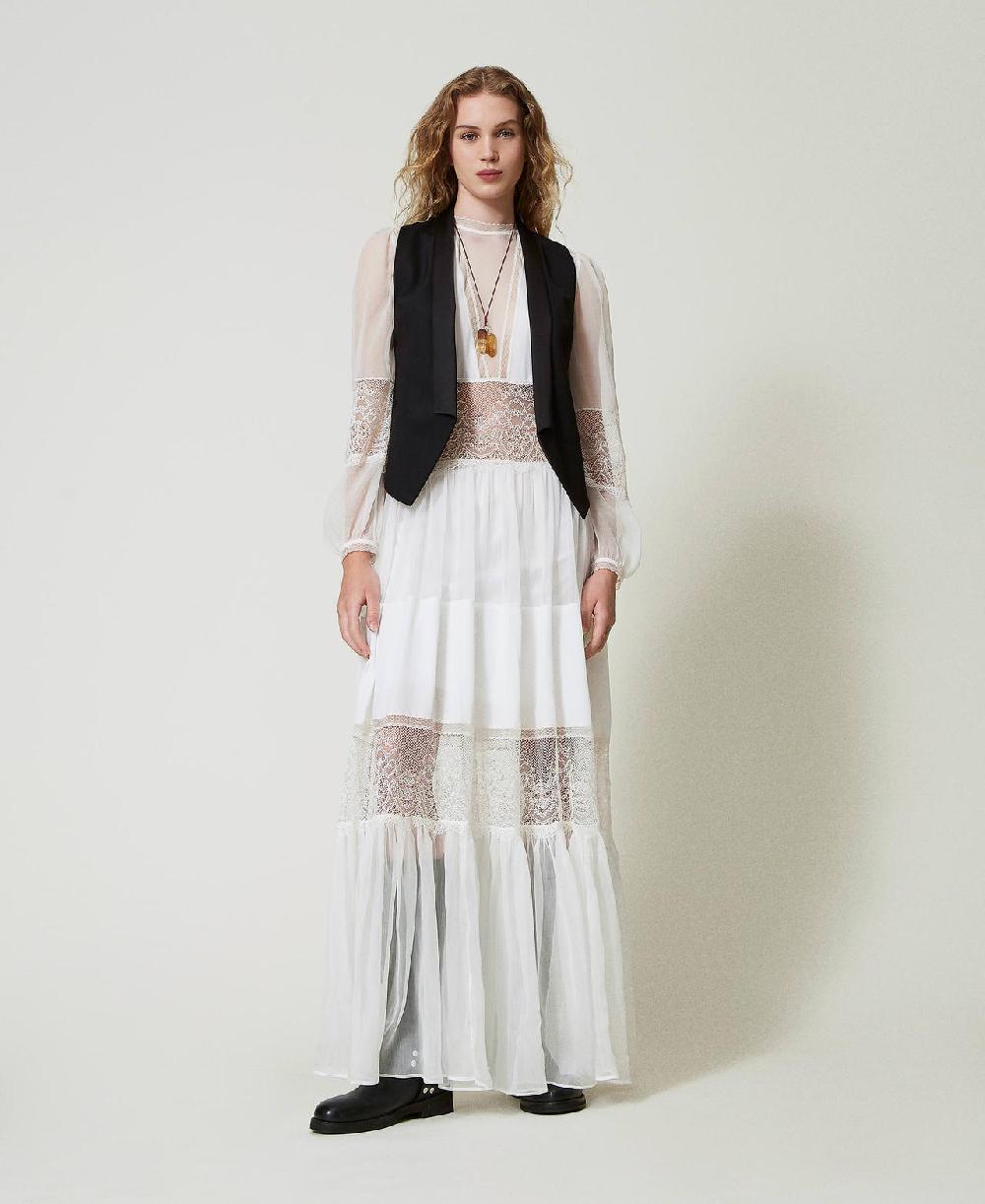 Scee by twin set Gilet in serge misto lana Cyber Monday