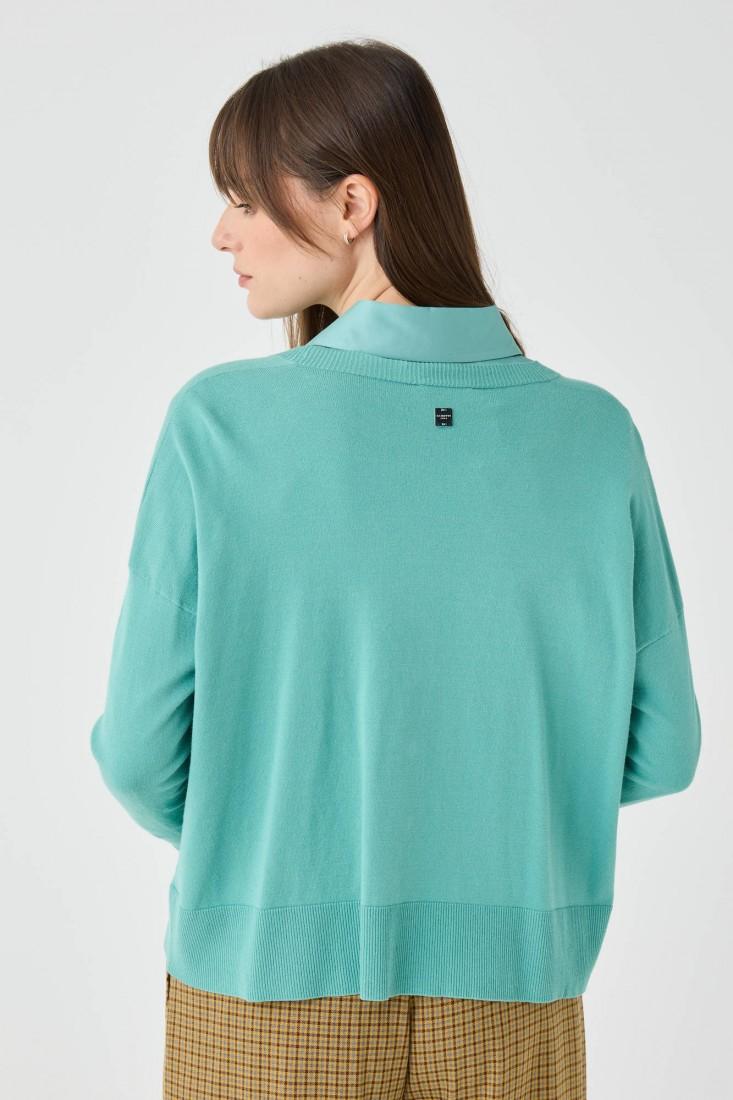 Zanetti 1965 Cardigan in misto viscosa Black Friday Prezzi